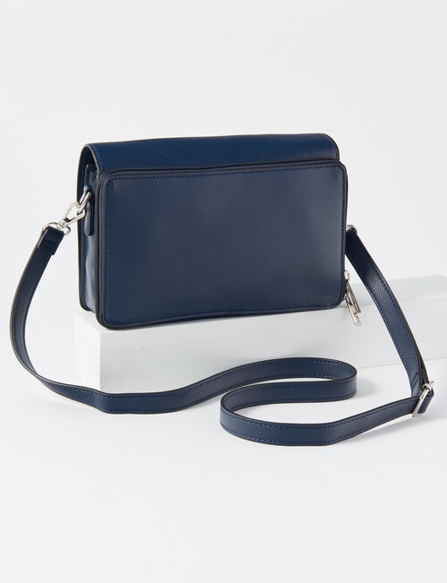 Boston + Bailey Double-Sided Foldover Crossbody Bag, Navy product photo View 02 L