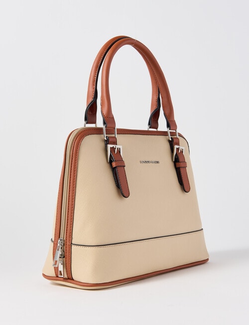 Boston + Bailey Contrast Shopper, Cream & Tan product photo View 04 L