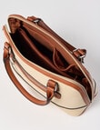 Boston + Bailey Contrast Shopper, Cream & Tan product photo View 05 S