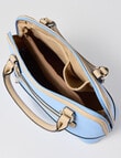 Boston + Bailey Contrast Shopper, Blue & Cream product photo View 05 S