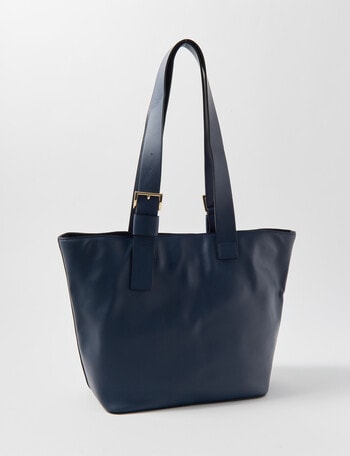 Whistle Accessories Buckle Tote Bag, Navy product photo