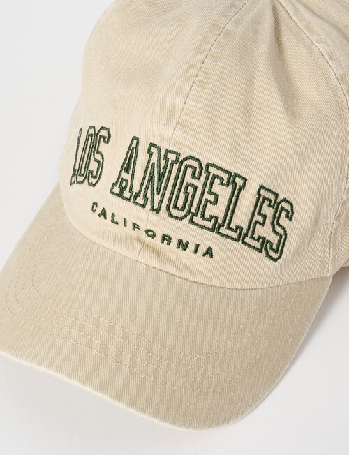 No Issue Varsity LA Embroidered Cap, Stone product photo View 02 L