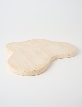 M&Co Terra Tarvertine Puddle Tray product photo