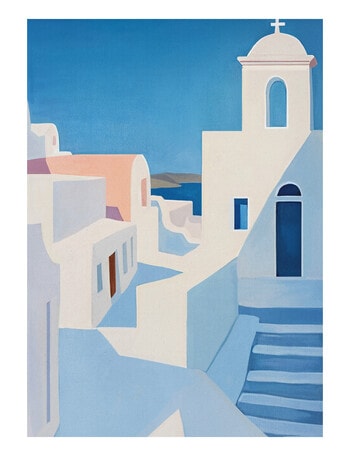 HAVEN Home Décor Santorini Poster Wall Art product photo