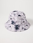 No Issue Tie Dye Reversible Bucket Hat, Charcoal product photo