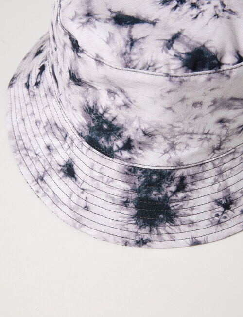 No Issue Tie Dye Reversible Bucket Hat, Charcoal product photo View 03 L