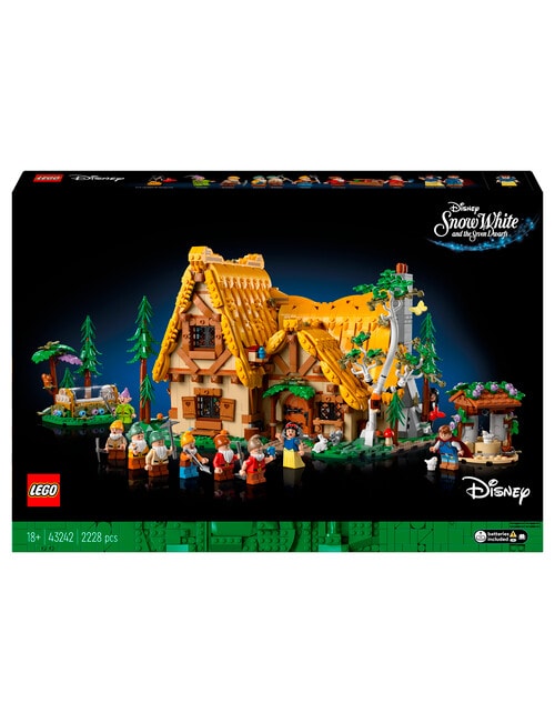 LEGO Disney Princess Snow White and the Seven Dwarfs' Cottage, 43242 product photo View 02 L
