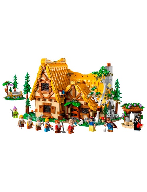 LEGO Disney Princess Snow White and the Seven Dwarfs' Cottage, 43242 product photo View 03 L