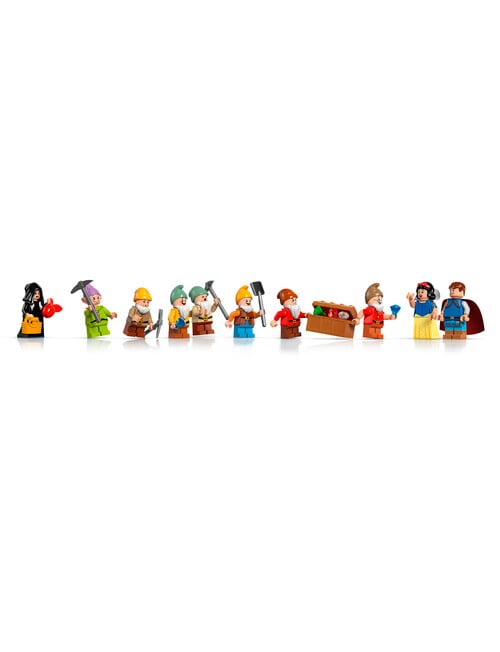 LEGO Disney Princess Snow White and the Seven Dwarfs' Cottage, 43242 product photo View 05 L