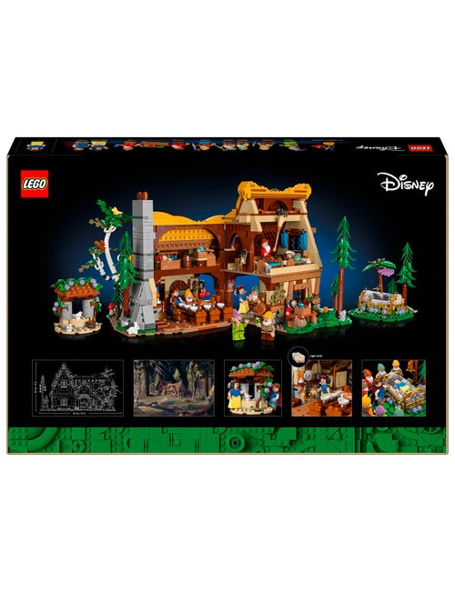 LEGO Disney Princess Snow White and the Seven Dwarfs' Cottage, 43242 product photo View 18 L