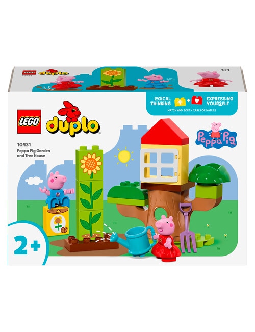 LEGO DUPLO Peppa Pig Garden and Tree House, 10431 product photo View 02 L
