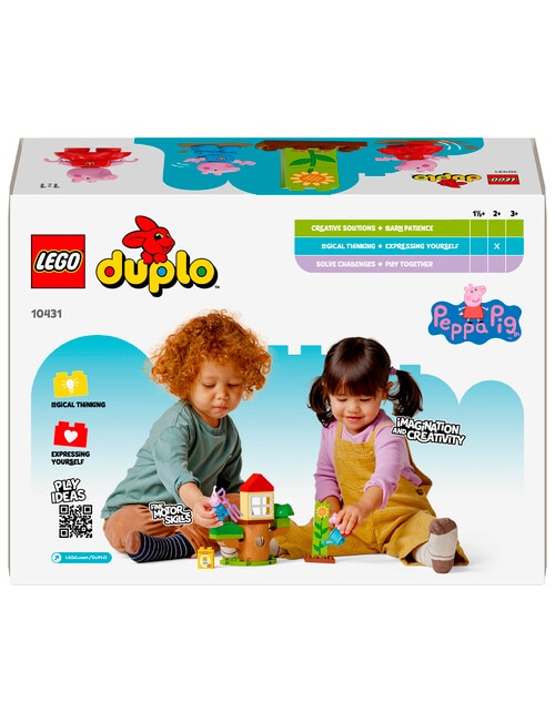 LEGO DUPLO Peppa Pig Garden and Tree House, 10431 product photo View 07 L
