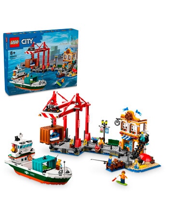 Lego City Seaside Harbor with Cargo Ship, 60422 product photo