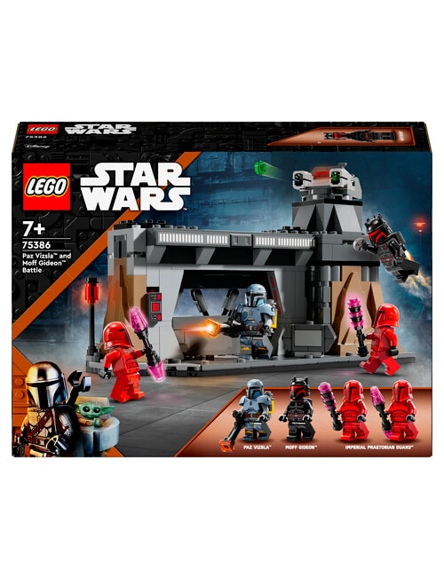 LEGO Star Wars Paz Vizsla and Moff Gideon Battle, 75386 product photo View 02 L