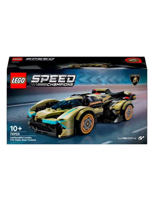 LEGO Speed Champions Lamborghini Lambo V12 Vision GT Super Car, 76923 product photo View 02 L