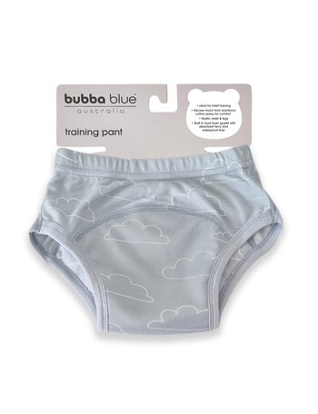 Bubba Blue Trainer Pants, Large, Sky Cloud product photo