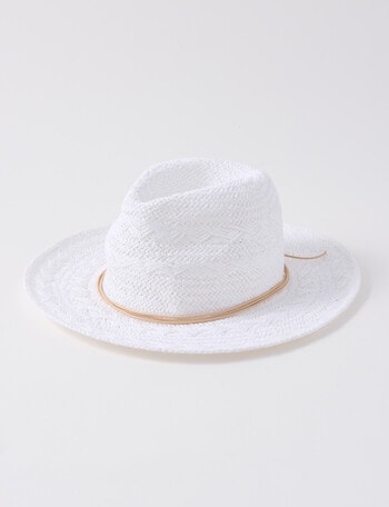 Zest Resort Panama Hat, White product photo