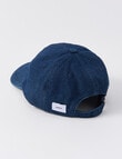 Mineral Denim Cap, Dark Indigo product photo View 03 S