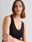 Bodycode Reversible Tank Top, Black product photo