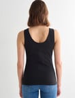 Bodycode Reversible Tank Top, Black product photo View 02 S