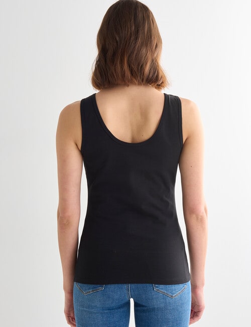 Bodycode Reversible Tank Top, Black product photo View 02 L