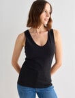 Bodycode Reversible Tank Top, Black product photo View 05 S