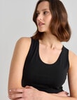 Bodycode Reversible Tank Top, Black product photo View 06 S