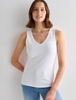 Bodycode Reversible Tank Top, White product photo View 05 S