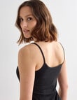 Bodycode Reversible Longline Cami, Black product photo View 05 S