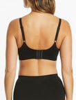 Ambra Bare Essentials Mesh Support Bra,Black, 8/10-20/22 product photo View 03 S