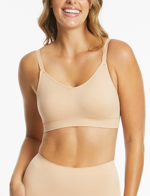 Ambra Bare Essentials Mesh Support Bra, Rose Beige, 8/10-20/22 product photo