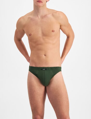 Bonds Action Brief, 4-Pack, Denim Fade, Greyhound, Green Team & Black product photo