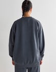 Champion Rochester MCMXIX Crew Sweatshirt, Stealth product photo View 02 S