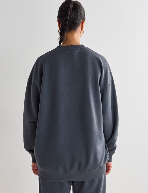 Champion Rochester MCMXIX Crew Sweatshirt, Stealth product photo View 02 L