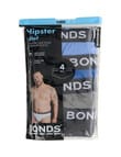 Bonds Hipster Brief, 4-Pack, Chambray, Cobalt, Grey Fog & Black product photo View 03 S