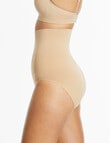 Ambra Re-Shape High Waisted Brief, Nude, 8/10-16/18 product photo View 02 S