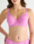 Caprice Cotton Underwire Bra, Cyclamen, A-D product photo