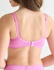 Caprice Cotton Underwire Bra, Cyclamen, A-D product photo View 02 S