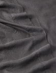 Domani Toscana Linen Flat Sheet, Slate product photo View 02 S