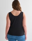 Bodycode Curve Reversible Singlet, Black product photo View 02 S