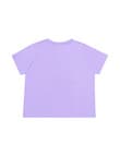 Champion Girls Graphic Tee, Vivacious Violet product photo View 02 S