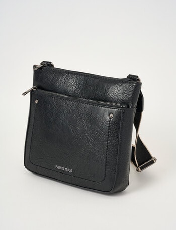 Pronta Moda Messenger Bag ,Black product photo