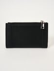 Pronta Moda Panel Wallet, Black product photo View 02 S