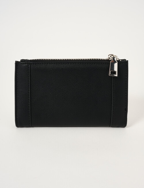 Pronta Moda Panel Wallet, Black product photo View 02 L