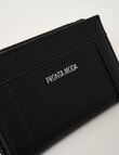 Pronta Moda Panel Wallet, Black product photo View 04 S