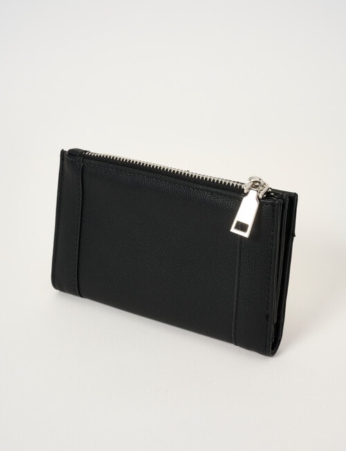 Pronta Moda Panel Wallet, Black product photo View 06 L