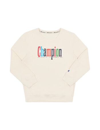 Champion Kids Graphic Crew, White Ferrari product photo