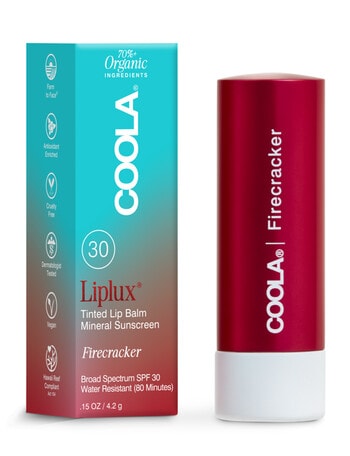 COOLA Mineral Liplux SPF30 Firecracker, 4.2g product photo