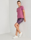 Superfit Limitless Fashion Smudge Short, Mulberry product photo View 03 S