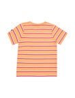 Champion Kids Stripe Tee, Sweet Sherbet, White & Bo Berry product photo View 02 S